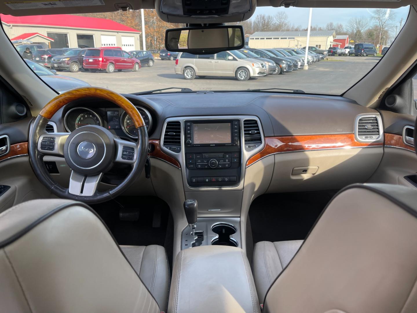 2013 Black /Gray Jeep Grand Cherokee (1C4RJFCG5DC) , located at 547 E. Main St., Orwell, OH, 44076, (440) 437-5893, 41.535435, -80.847855 - Photo#35